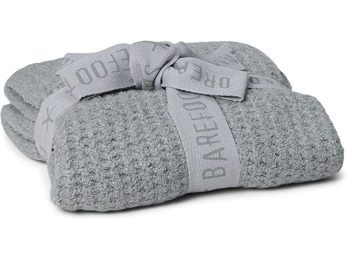 (取寄) ベアフットドリームス キッズ キッズ コージーシック ライフ ワッフル レシービング ブランケット Barefoot Dreams Kids kids Cozychic Lite Waffle Receiving Blanket Moonbeam