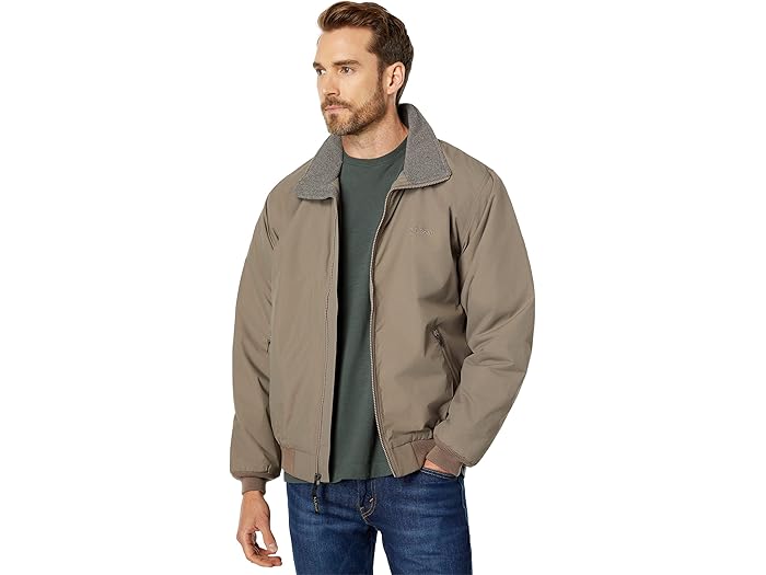 (取寄) エルエルビーン メンズ ウォーム-アップ ジャケット L.L.Bean men Warm-Up Jacket Taupe Brown