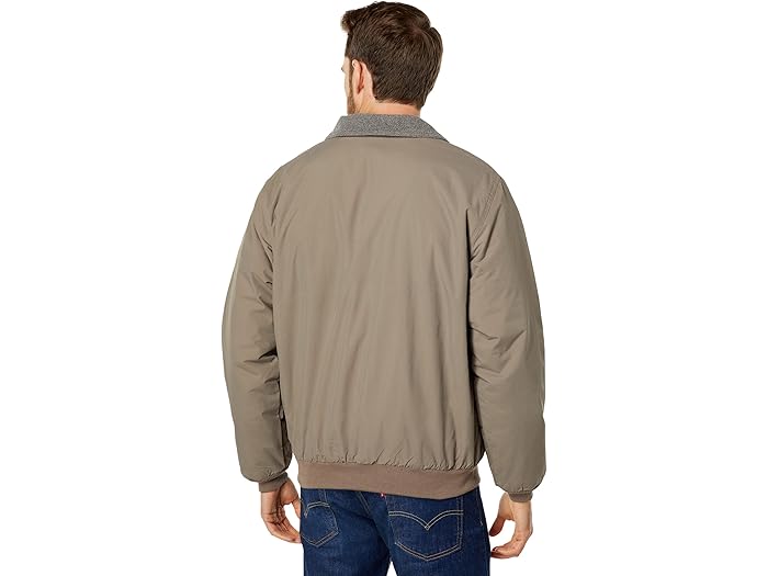 (取寄) エルエルビーン メンズ ウォーム-アップ ジャケット L.L.Bean men Warm-Up Jacket Taupe Brown