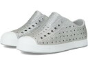 (取寄) ネイティブシューズ キッズ キッズ ジェファーソン (リトル キッド/ビッグ キッド) Native Shoes Kids kids Jefferson Bio-Bling (Little Kid/Big Kid) Platinum Bling/Shell White