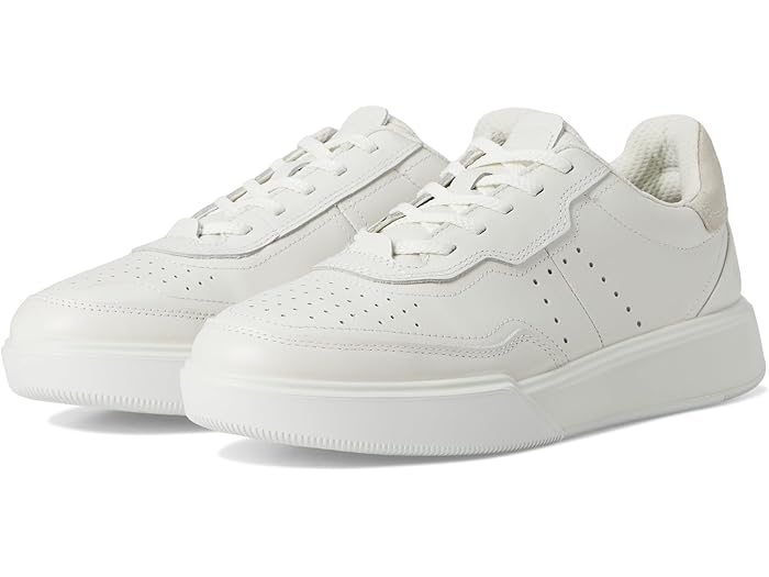 (取寄) エコー レディース ストリート コート スニーカー ECCO women Street Court Sneaker White/Shadow Whit...