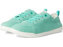 (取寄) バイオニック スニーカー レディース ピズモ シューズ 靴 VIONIC women Pismo Aqua Green Canvas