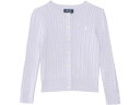 (取寄) ラルフローレン キッズ ガールズ (リトル キッド/トドラー) Polo Ralph Lauren Kids girls Cotton-Mini Cable-Tops-Sweater (Little Kid/Toddler) Flower Purple W/ Nevis