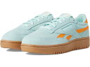 (取寄) リーボック ライフスタイル レディース クラブ シー ダブル リベンジ Reebok Lifestyle women Club C Double Revenge Glitch Aqua/Electric Amber/Gum