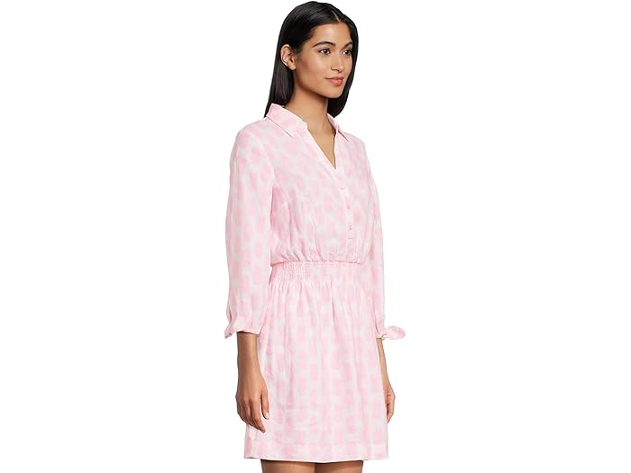(取寄) リリー ピュリッツァー レディース ロング スリーブ ライン Lilly Pulitzer women Abralynn Long Sleeve Line Rousseau Pink Slice Of Sunshine