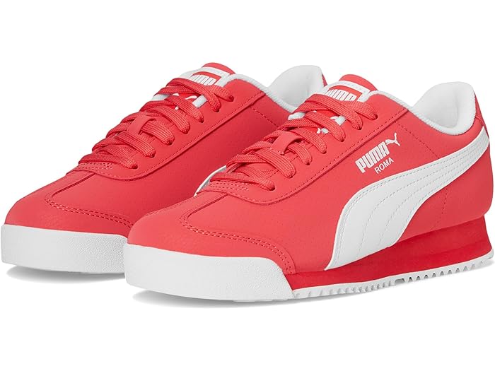 (取寄) プーマ キッズ キッズ ローマ 24 リバースド (ビッグ キッド) PUMA Kids kids Roma 24 Reversed (Big Kid) Tart Cherry-PUMA White