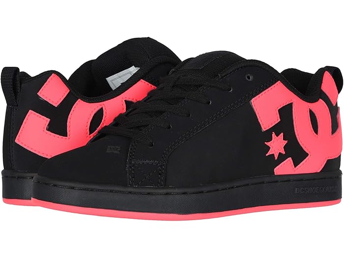 (取寄) DC レディース コート グラフィック w DC women Court Graffik W Black/Hot Pink