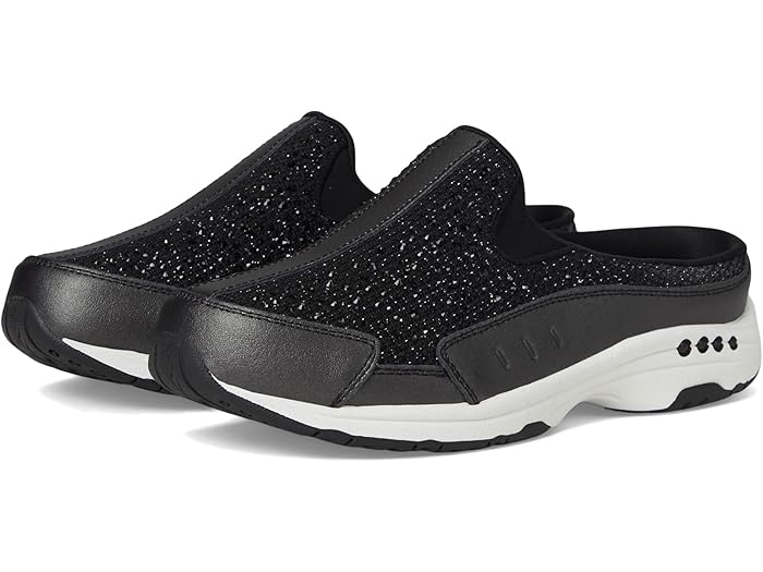 () ԥå ǥ Easy Spirit women Travelsparkle Black/Silver