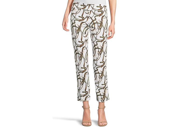 (取寄) クレイジー ラリー レディース プル オン アンクル Krazy Larry women Pull on Ankle White Belts