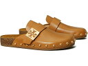 (取寄) トリーバーチ レディース メロウ スタッズ ミュール Tory Burch women Mellow Stud Mule Caramel Corn/Gold