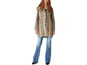 (取寄) ブランクニューヨーク レディース レザー スネーク スキン トレンチ コート Blank NYC women Leather Snake Skin T...