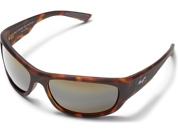 (取寄) マウイ ジム メンズ ラージ Maui Jim men Mauklele Large Matte Dark Havana/Hcl Bronze Polarized