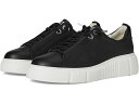 (取寄) ポールグリーン レディース アビー スニーカー Paul Green women Abbey Sneakers Black Leather