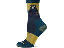 (取寄) ダーンタフバーモント レディース ベアー タウン ミクロ クルー ライト クッション Darn Tough Vermont women Bear Town Micro Crew Light Cushion Dark Teal