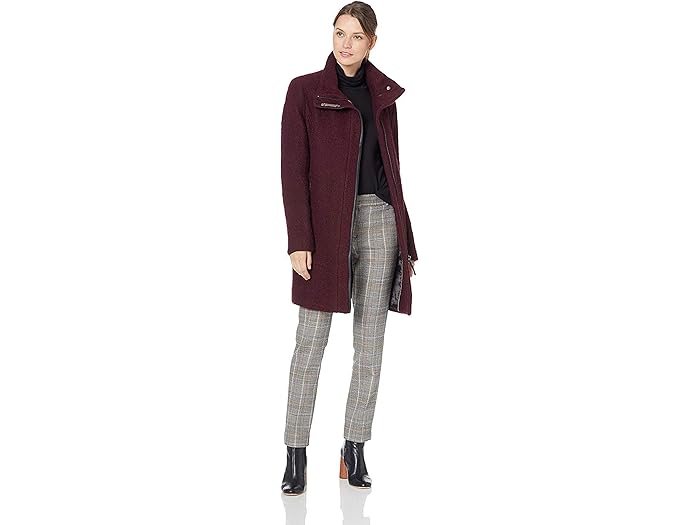 (取寄) カルバンクライン レディース ウール ジャケット Calvin Klein women Wool Jacket Chianti Black