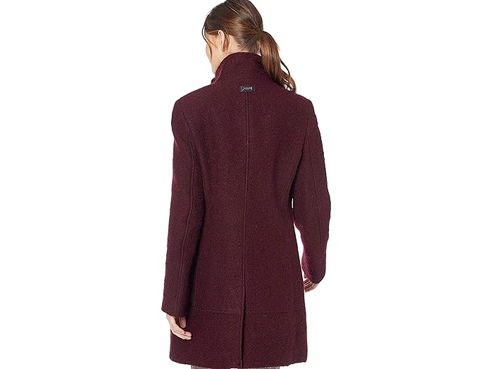 (取寄) カルバンクライン レディース ウール ジャケット Calvin Klein women Wool Jacket Chianti Black