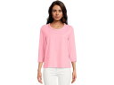 (取寄) リリー ピュリッツァー レディース ポールソン ニット トップ Lilly Pulitzer women Paulson Knit Top Rousseau Pink