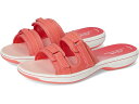 (取寄) クラークス シューズ レディース ブリーズ パイパー コーラル Clarks women Breeze Piper Bright Coral Ombre Synthetic(4)