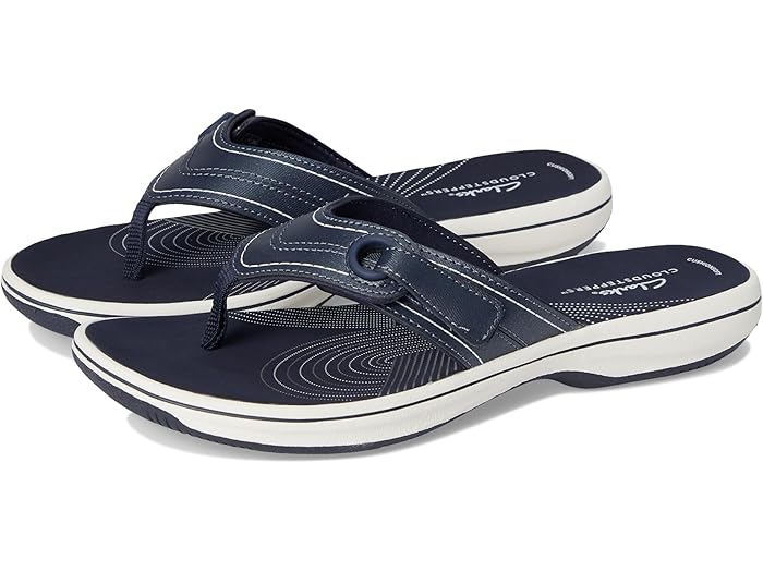 (取寄) クラークス シューズ レディース ブリーズ レイナ ネイビー Clarks women Breeze Reyna Navy Synthetic