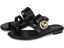 (取寄) マイケルコース レディース ヴェラ フラッツ トング MICHAEL Michael Kors women Vera Flat Thong Black(4)