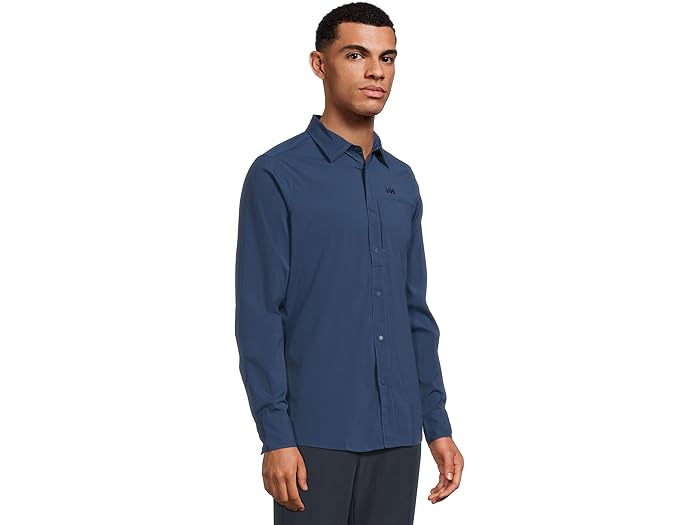 (取寄) ヘリーハンセン メンズ トフィーノ ソレン ロング スリーブ シャツ Helly Hansen men Tofino Solen Long Sleeve Shirt Ocean