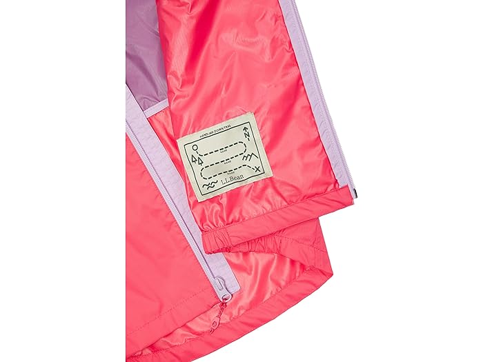 (取寄) エルエルビーン キッズ ウィンド アンド レイン ジャケット (ビッグ キッズ) L.L.Bean kids Wind and Rain Jacket (Big Kids) Purple Clover/Ruby Coral