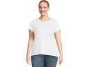 (取寄) エルエルビーン レディース ソフト ストレッチ スーピマ クルー ネック ショートスリーブ ティー L.L.Bean women Soft Stretch Supima Crew Neck Short-Sleeve Tee White