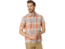 (取寄) エルエルビーン メンズ シグニチャー サマー コットン ブレンド ショート スリーブ シャツ レギュラー L.L.Bean men Signature Summer Cotton Blend Short Sleeve Shirt Regular Faded Orange