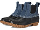 (取寄) エルエルビーン レディース ビーン ブーツ 6.5 チェルシー L.L.Bean women Bean Boot 6.5 Chelsea Deep Blue/Black/Toasted Coconut