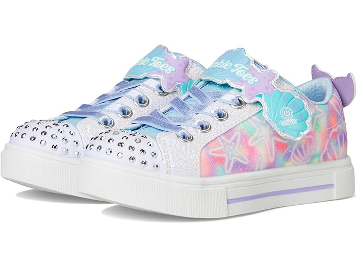 (取寄) スケッチャーズ スニーカー キッズ ガールズ トゥインクル スパークス - アンダーウォーター マジック SKECHERS KIDS girls Twinkle Sparks - Underwater Magic 314824L (Little Kid) White/Multi