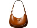 (取寄) トリーバーチ レディース ロビンソン スパッツォラート コンバーチブル クレセント バッグ Tory Burch women Robinson Spazzolato Convertible Crescent Bag Dark Sienna(4)