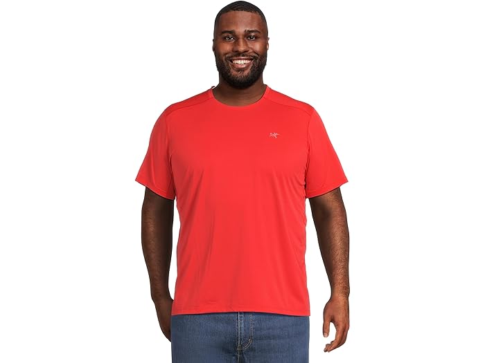 () ƥꥯ  ޥå 롼 硼 ꡼ Arc'teryx men Cormac Crew Short Sleeve Dynasty Heather