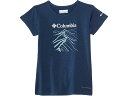 (取寄) コロンビア キッズ ボーイズ テック トレイル ショート スリーブ グラフィック シャツ (リトル キッド/ビッグ キッド) Columbia Kids boys Tech Trail Short Sleeve Graphic Shirt (Little Kid/Big Kid) Collegiate Navy Heather/Ridge Line Life(4)
