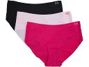 (取寄) アンダーアーマー レディース シームレス ヒップスター - 3 PK ソリッド Under Armour women Seamless Hipster - 3 PK Solid Shaded Fuchsia(4)