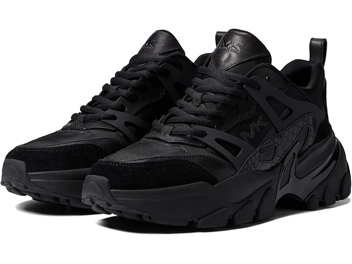 () ޥ륳  ˥å ȥ졼ʡ Michael Kors men Nick Trainer Black