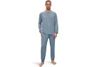 (取寄) エバージェイ メンズ ヘンリー - ザ ロング Pj セット Eberjey men Henry - The Long PJ Set Faded De...