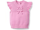 (取寄) ジャニー アンド ジャック ガールズ ポインテール セーター トップ (トドラー/リトル キッド/ビッグ キッド) Janie and Jack girls Pointelle Sweater Top (Toddler/Little Kid/Big Kid) Pink(4)