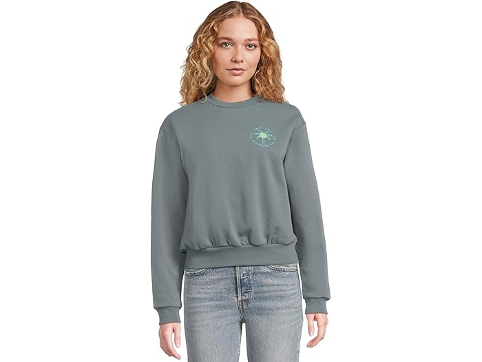 (取寄) ソルティ クルー レディース グイーン パーム クルー Salty Crew women Queen Palm Crew Fin Blue