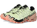 (取寄) サロモン レディース スピードクロス 6 GTX Salomon women Speedcross 6 GTX Lime Cream/Mahogany...