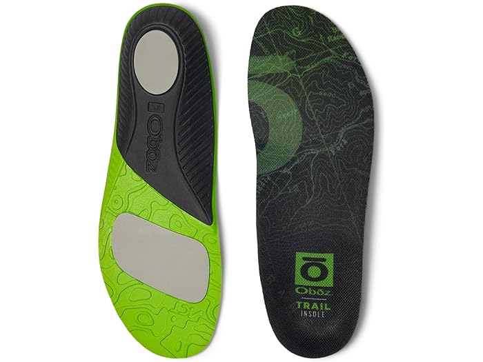 () ܥ ȥ쥤 󥽡 Oboz Trail Insole Green