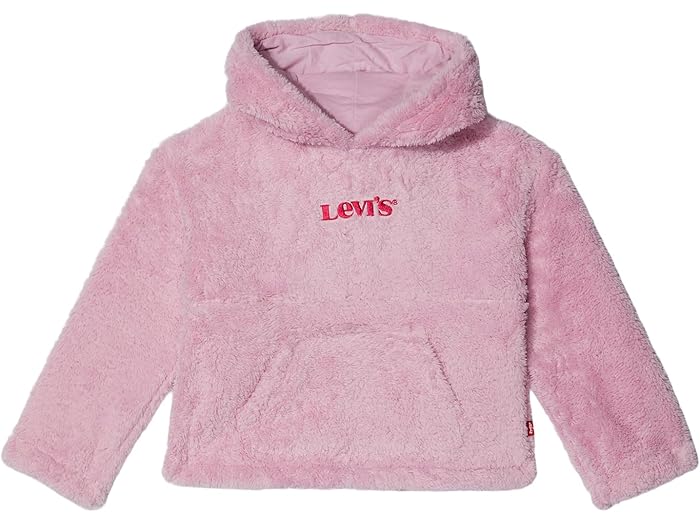 (取寄) リーバイス キッズ ガールズ シェルパ プルオーバー パーカー (リトル キッズ) Levi's Kids girls Sherpa Pullover Hoodie (Little Kids) Fragrant Lilac