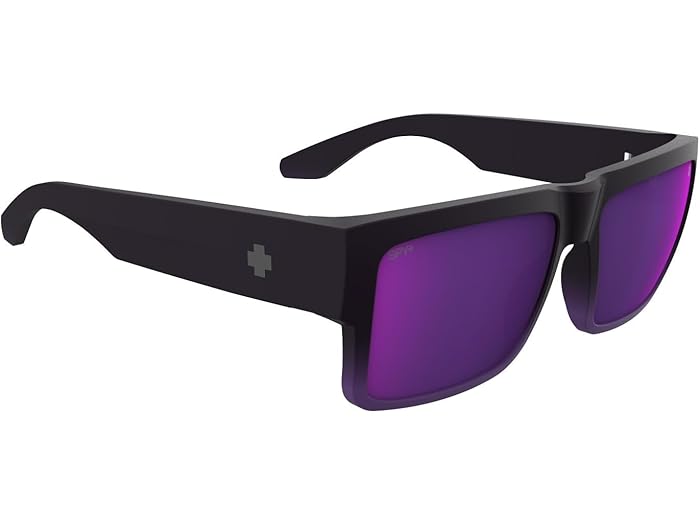 (取寄) スパイ サイラス Spy Optic Cyrus Soft Matte Purple Fade Happy Gray Green with Dark Purple Mirror