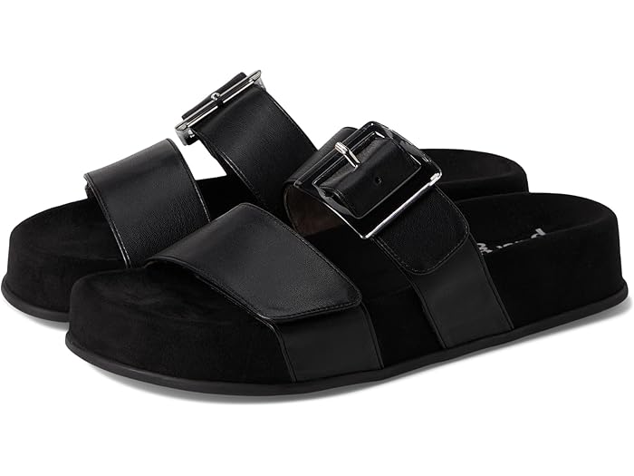 () ݡ륰꡼ ǥ  饤 Paul Green women Aloha Slide Black Future ...