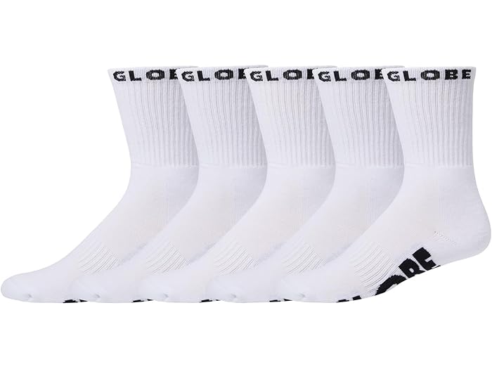 ()   ۥ磻ȥ å (5-ѥå) Globe men Whiteout Sock (5-Pack) Whi...