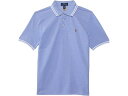 (取寄) ラルフローレン キッズ ボーイズ オックスフォード メッシュ ポロ シャツ (トドラー/リトル キッド) Polo Ralph Lauren Kids boys Oxford Mesh Polo Shirt (Toddler/Little Kid) Harbor Island Blue/White