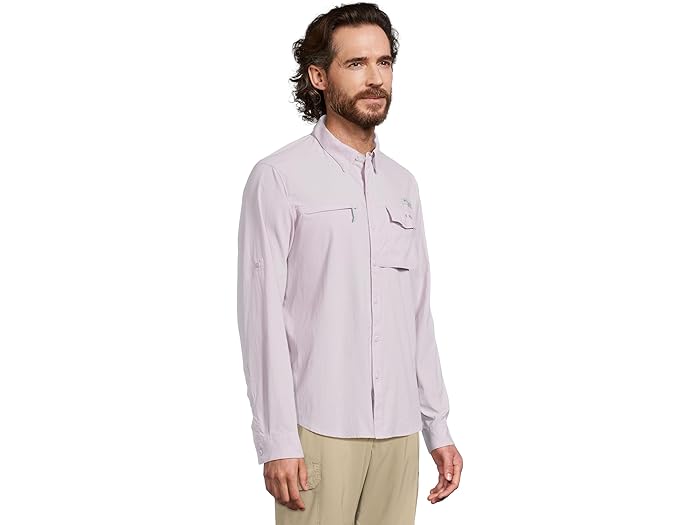(取寄) コロンビア メンズ ワイルド キャスト ロング スリーブ シャツ Columbia men Wild Cast Long Sleeve Shirt Lavender Pearl