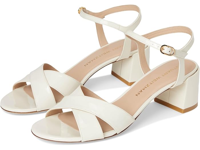 () 奢 磻ĥޥ ǥ ǥ ֥å 50 Stuart Weitzman women Dayna Block 50 Cream