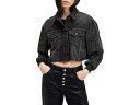 (取寄) オールセインツ レディース アンダース エンブロイダー シャケット AllSaints women Anders Embroidered Shacke...