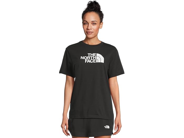 (取寄) ノースフェイス レディース ショート スリーブ コア ハーフ ドーム Tシャツ The North Face women Short Sleeve Core Half Dome Tee TNF Black/TNF White