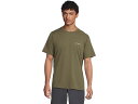 (取寄) アークテリクス メンズ コーマック ロゴ ショート スリーブ Arc'teryx men Cormac Arc'Bird Logo Short Sleeve Tatsu Heather/Stone Green(4)